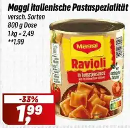 Simmel Maggi italienische Pastaspezialität Angebot