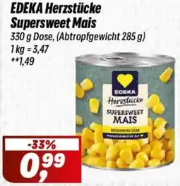 Simmel EDEKA Herzstücke Supersweet Mais Angebot