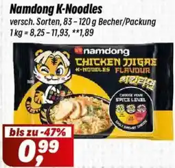 Simmel Namdong K-Noodles Angebot