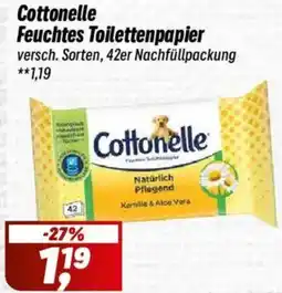 Simmel Cottonelle Feuchtes Toilettenpapier Angebot