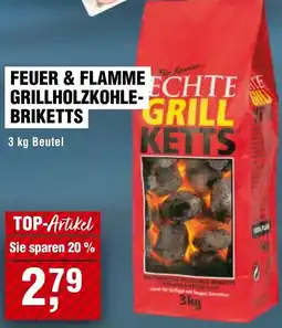 Handelshof Feuer & flamme grillholzkohlebriketts Angebot