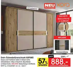 Zurbrüggen Xora Dreh-/Schwebetürenschrank KAPAMO Angebot