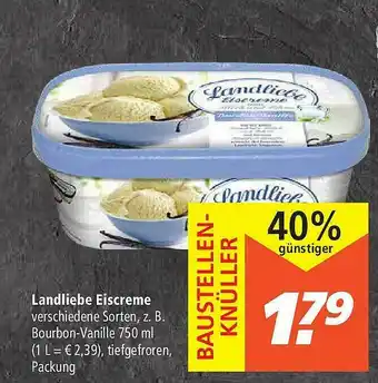 Marktkauf Landliebe Eiscreme Angebot