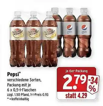 Wasgau Pepsi Angebot