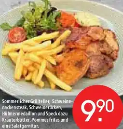 Zurbrüggen Sommerlicher Grillteller, Schweinenackensteak, Schweinerücken Angebot
