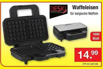 Zimmermann Deski Waffeleisen Angebot