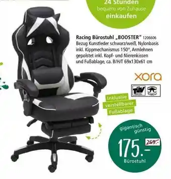 Zurbrüggen Racing Bürostuhl „booster” Angebot