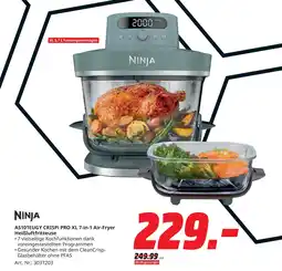 MediaMarkt Ninja as101eugy crispi pro xl 7-in-1 air-fryer heißluftfritteuse Angebot