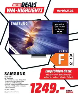 MediaMarkt Samsung qg 65 s90 f 65 oled tv Angebot