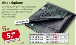Sonderpreis Baumarkt Abdeckplane L3 x B 2 m Angebot