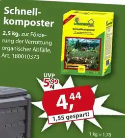 Sonderpreis Baumarkt Schnell- komposter Angebot