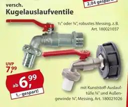 Sonderpreis Baumarkt versch. Kugelauslaufventile Angebot