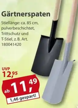 Sonderpreis Baumarkt Gärtnerspaten Angebot