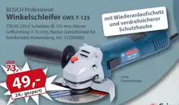 Sonderpreis Baumarkt BOSCH Professional Winkelschleifer GWS 7-125 Angebot