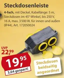 Sonderpreis Baumarkt Steckdosenleiste Angebot