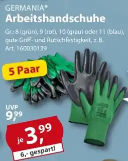 Sonderpreis Baumarkt GERMANIA Arbeitshandschuhe Angebot