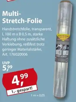 Sonderpreis Baumarkt Multi- Stretch-Folie Angebot