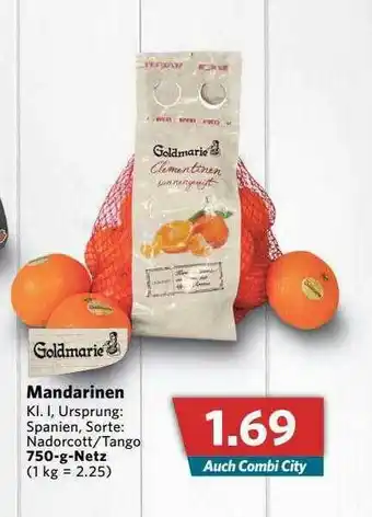 Combi Goldmarie Mandarinen Angebot