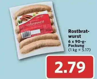 Combi Rostbrawurst Angebot