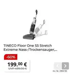 MediaMarkt TINECO Floor One S5 Stretch Extreme Nass-/Trockensauger Angebot