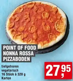 Handelshof Point of food nonna rossa pizzaboden Angebot