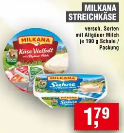 Handelshof Milkana streichkäse Angebot