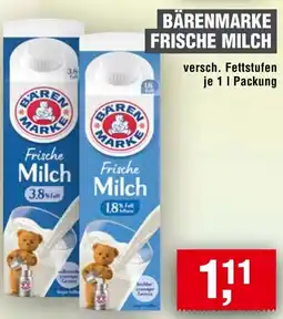Handelshof Bärenmarke frische milch Angebot