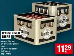Handelshof Warsteiner biere Angebot