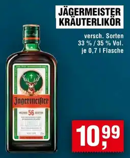 Handelshof Jägermeister kräuterlikör Angebot