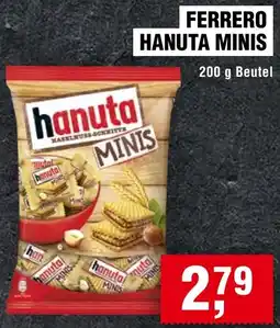Handelshof Ferrero hanuta minis Angebot