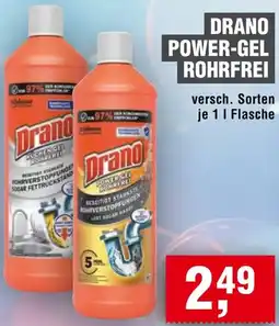 Handelshof Drano power-gel rohrfrei Angebot