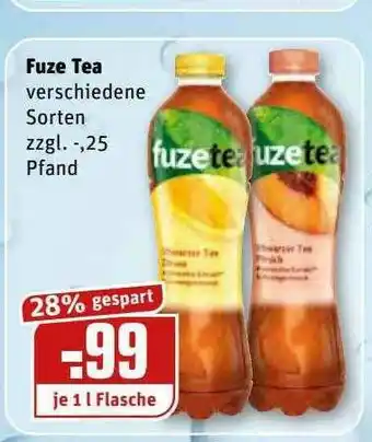 REWE Kaufpark Fuze Tea Angebot