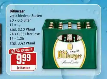 REWE Kaufpark Bitburger Angebot