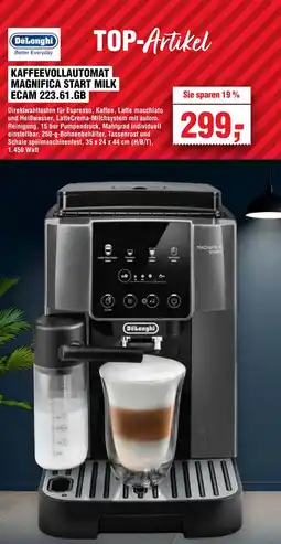 Handelshof DeLonghi KAFFEEVOLLAUTOMAT MAGNIFICA START MILK ECAM 223.61.GB Angebot