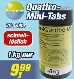 Posten Börse Bestpool Quattro Mini-Tabs Angebot