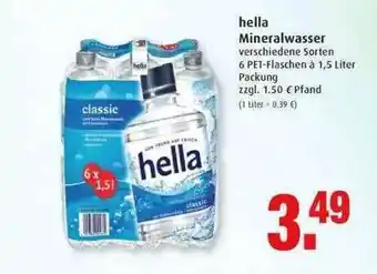 Markant Hella Mineralwasser Angebot