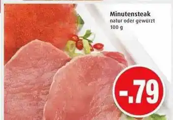 Markant Minutensteak Angebot