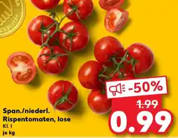 Kaufland Span./niederl. Rispentomaten, lose Angebot