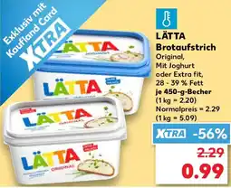 Kaufland LÄTTA Brotaufstrich Angebot