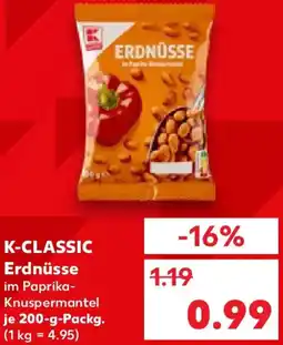 Kaufland K-CLASSIC Erdnüsse Angebot