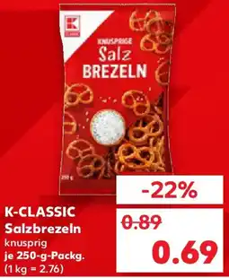 Kaufland K-CLASSIC Salzbrezeln Angebot