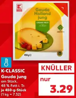 Kaufland K-CLASSIC Gouda jung Angebot