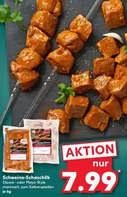 Kaufland Schweine-Schaschlik Angebot