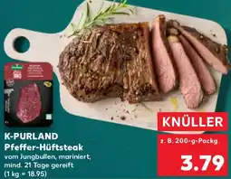 Kaufland K-PURLAND Pfeffer-Hüftsteak Angebot
