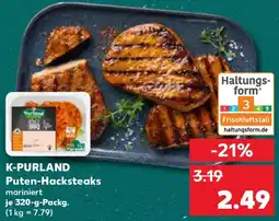 Kaufland K-PURLAND Puten-Hacksteaks Angebot