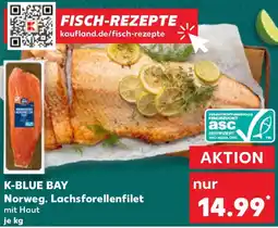 Kaufland K-BLUE BAY Norweg. Lachsforellenfilet Angebot