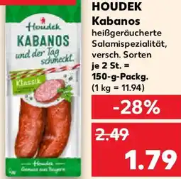 Kaufland HOUDEK Kabanos Angebot