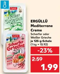 Kaufland ERGÜLLÜ Mediterrane Creme Angebot