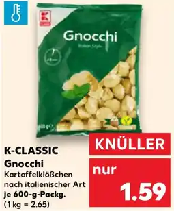 Kaufland K-CLASSIC Gnocchi Angebot