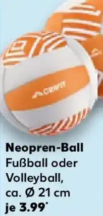 Kaufland Neopren-Ball Angebot